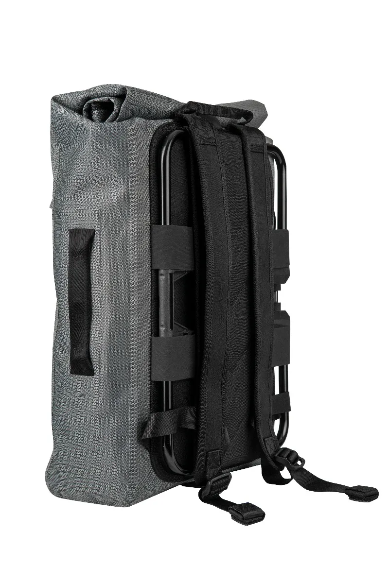 Brompton Borough Waterproof Backpack in Graphite-2